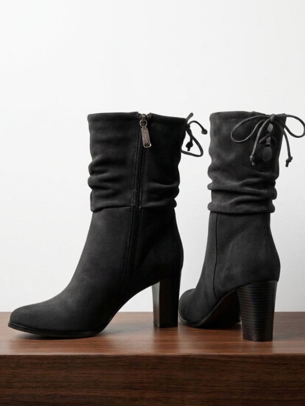 BLONDO Ella Suede Waterproof Heeled Boots